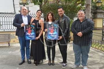 La presentación del programa del Carnaval de Telde 2019 tuvo lugar en El Casino La Unión (Foto TA)